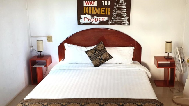 Double with shared bathroom