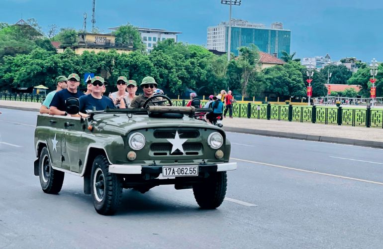 Jeep tour in Hanoi