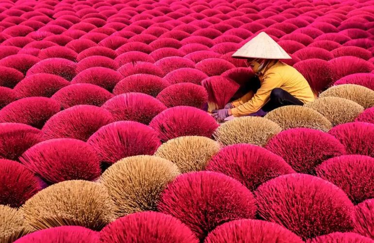 Quang Phu Cau Incense Village