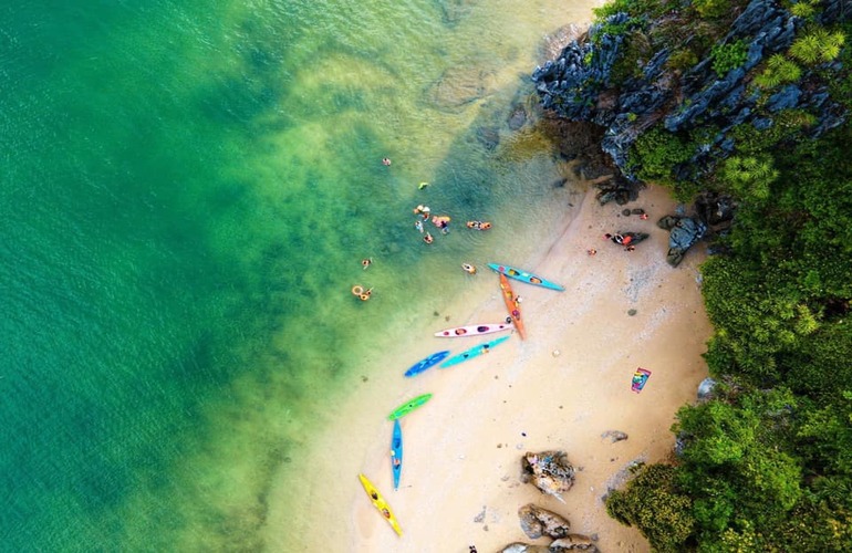 Beach tour in Vietnam