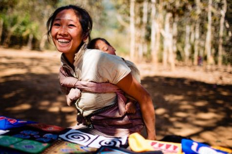 Local village in Muang Ngoi