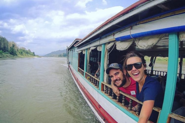 A river cruise from Muang Khua to NongKhiaw through the most picturesque scenery