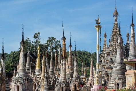 As you arrive in Sagar, you'll have the opportunity to explore the area, including the enchanting Sagar stupas.