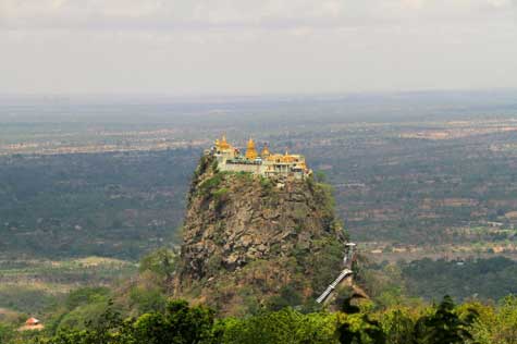 Venture to Mount Popa
