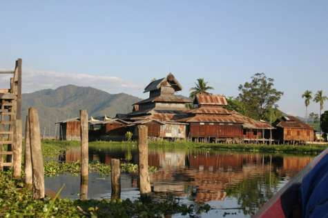 Take a break from your Inle Lake trip to visit Nga Hpe Chaung Monastery.