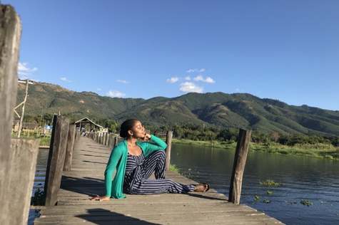 Take an hour-long drive from Heho to Nyaung Shwe, the gateway to stunning Inle Lake