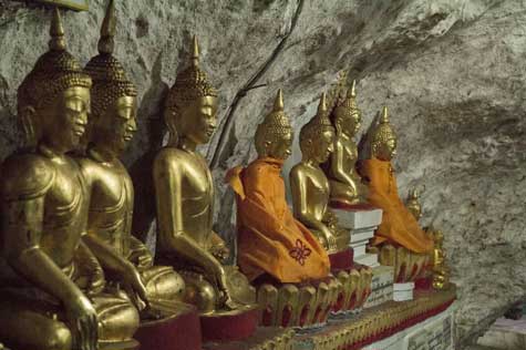 Conclude your Burma trip with a visit to the renowned Pindaya caves