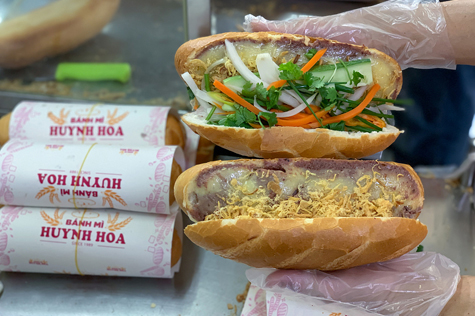 famous Banh My Huynh Hoa in Ho Chi Minh City