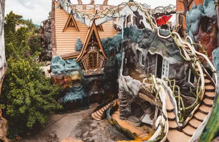 The Crazy House in Dalat is a unique place to visit in Vietnam