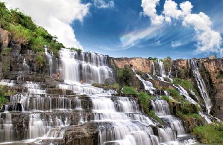Pongour Waterfall, a natural wonder located near Dalat