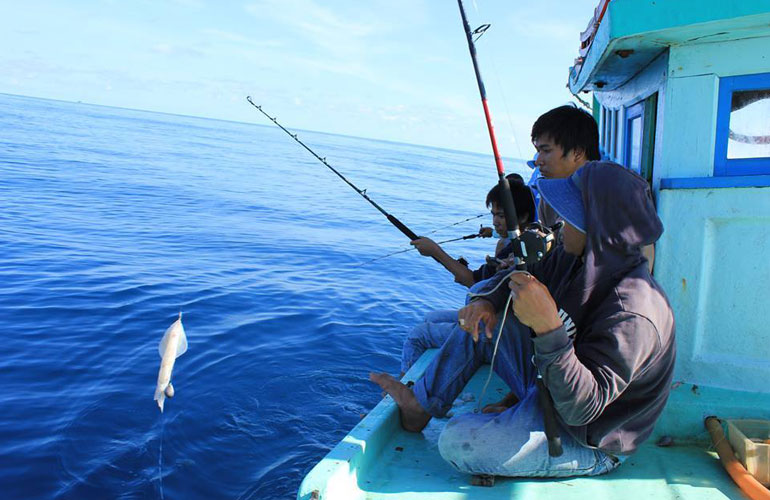 Go fishing in Phu Quoc