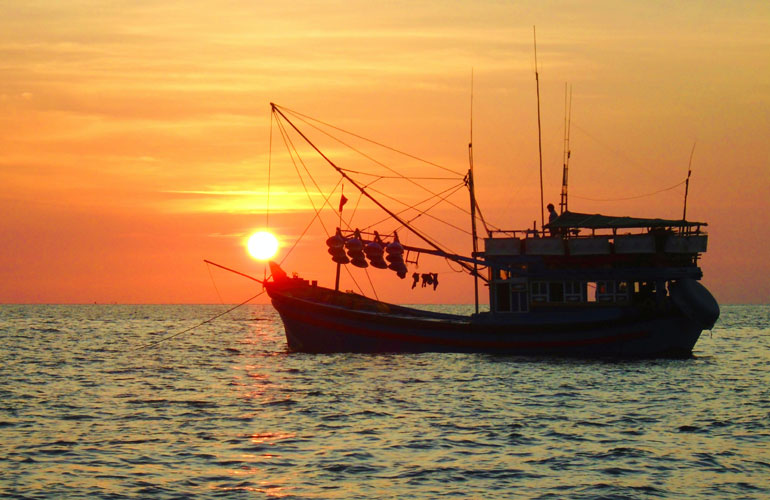 Sunset in Phu Quoc